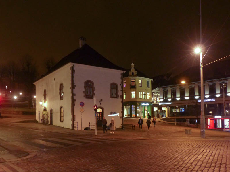 Bergen untere Station Standseilbahn