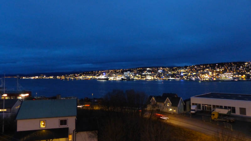 Troms&oslash; Blick von Troms&oslash;brua