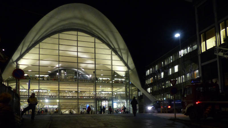 Troms&oslash; gl&auml;serne Bibliothek