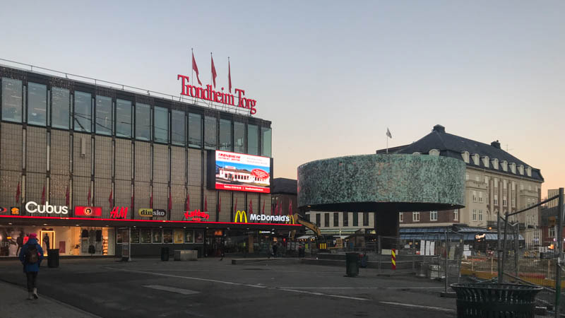 Trondheim Marktplatz
