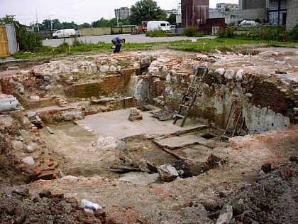 K�nigsberger Schloss Ausgrabungsstelle