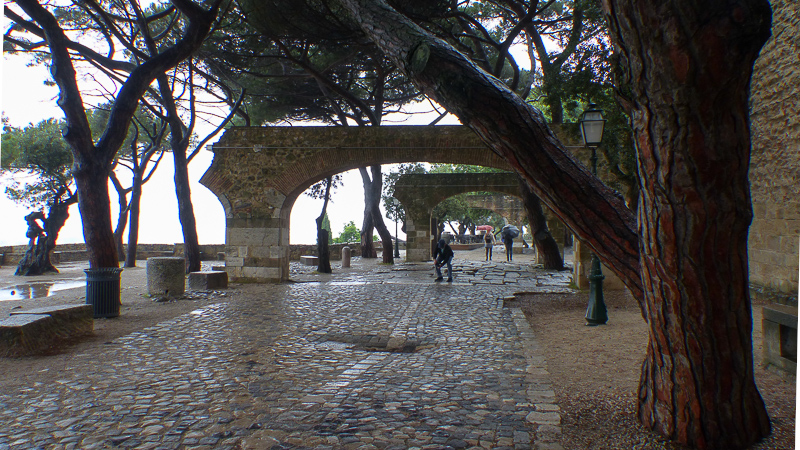 Lissabon Castelo de Sao Jorge