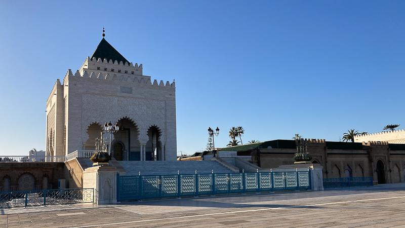 Mausoleum vom marokkanischen K&ouml;nig Mohammed V