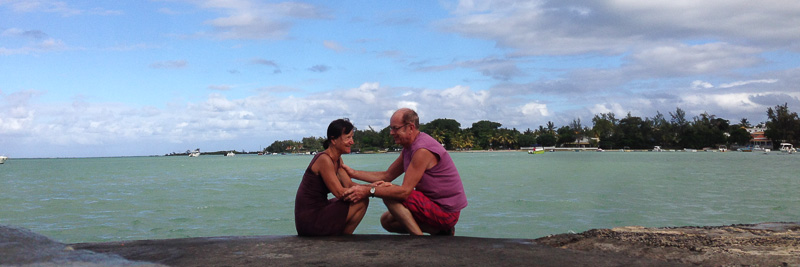 in Grand Gaube am Indischen Ozean