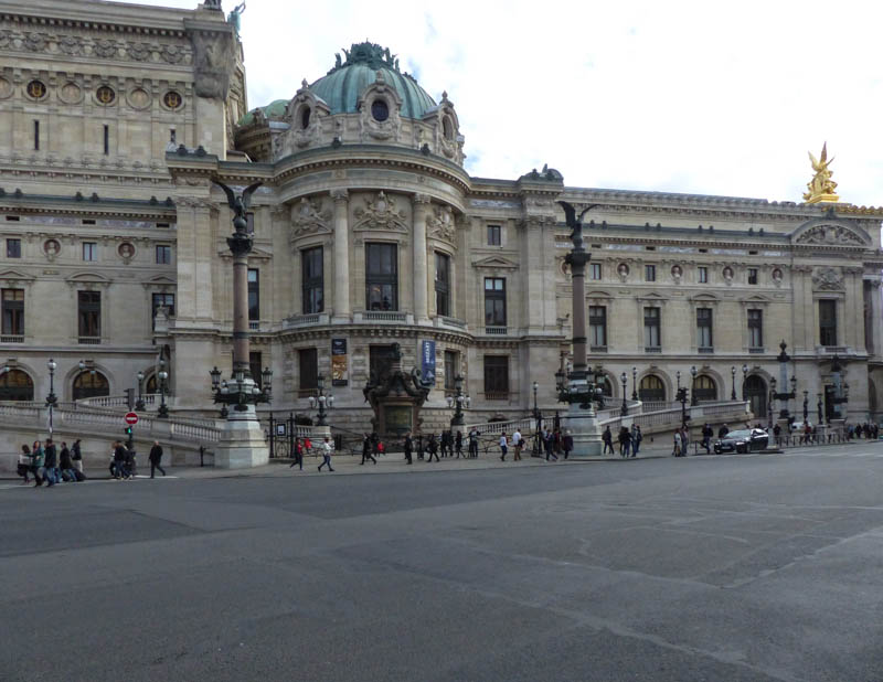 Blick von Galerie Lafayette