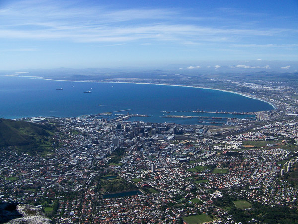 Blick vom Tafelberg