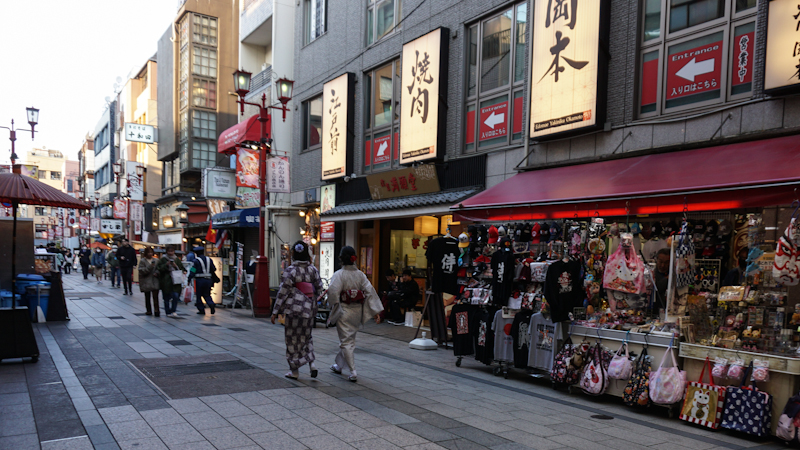 Tokyo Vergn&uuml;gungsviertel Asakusa