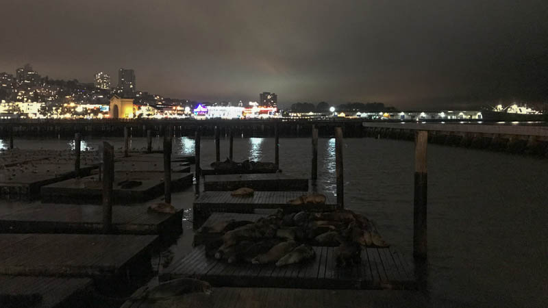 San Francisco Pier 39 auf Fisherman�s Wharf